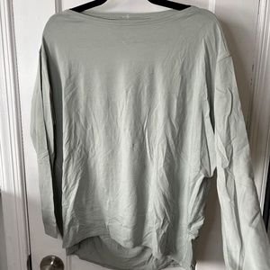 Lululemon Drop Shoulder Long Sleeve Shirt - 6 - Seafoam Green
